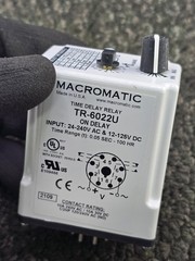 Macromatic TR-6022U Time Delay Relay 24-240V AC & 12-125V DC 0.05 sec – 100 hrs