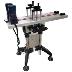 Bottomless Gap Transfer Conveyor Hugger Belt Bottle Conveying Device 220V 240W