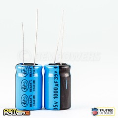 12 x Lelon 1000uF/MFD 35V ±20% Radial-lead Electrolytic Capacitor 2721032 NEW