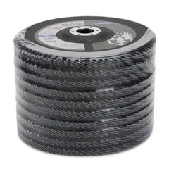 10 Pack – 7″ x 7/8″ 80 Grit Zirconia Flap Discs Sanding and Grinding Wheels T27