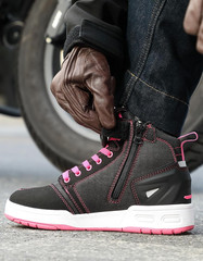 Motorcycle Shoes Women Motorbike Riding Shoes All Seasons Casual Motorcycle Shoe