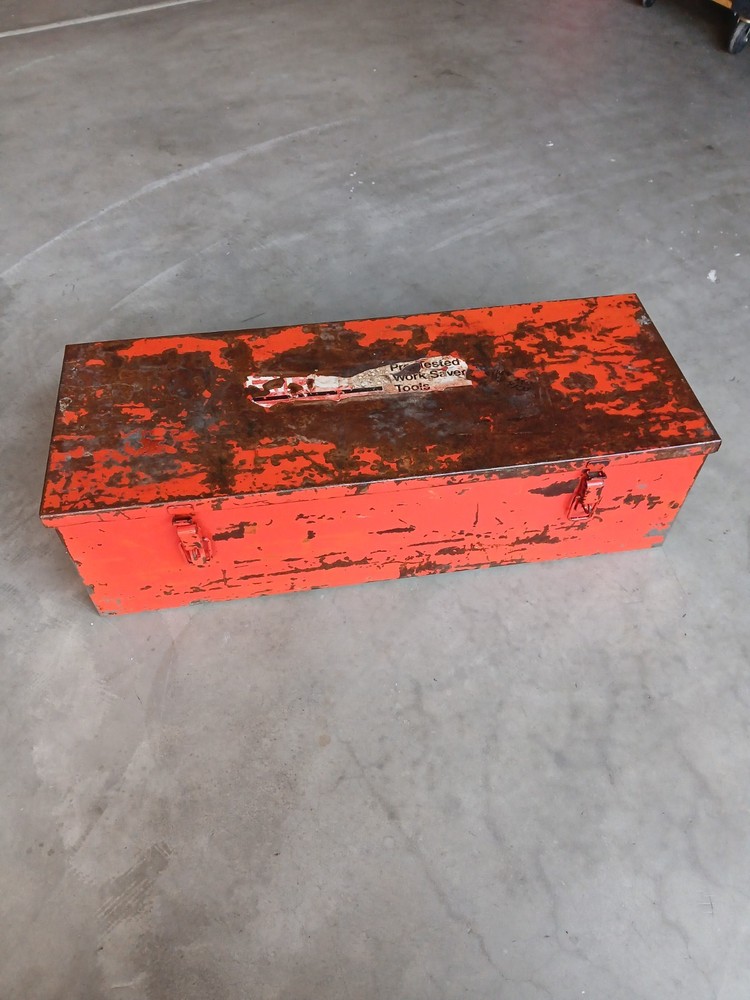 Ridgid 700 Pipe Threader Toolbox Case 42950 Rigid 12-R Dies Tool Box