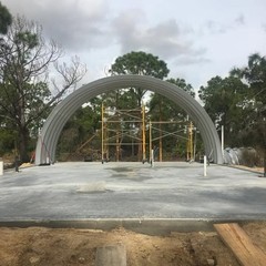 S-Style Steel Arch Engineered Duro Span DIY Building Erection-Foundation Manual