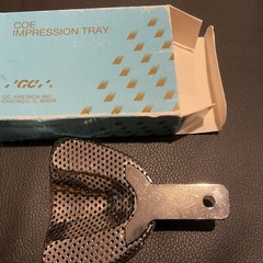 GC America COE Impression Tray #X1 Perforated Large Arch