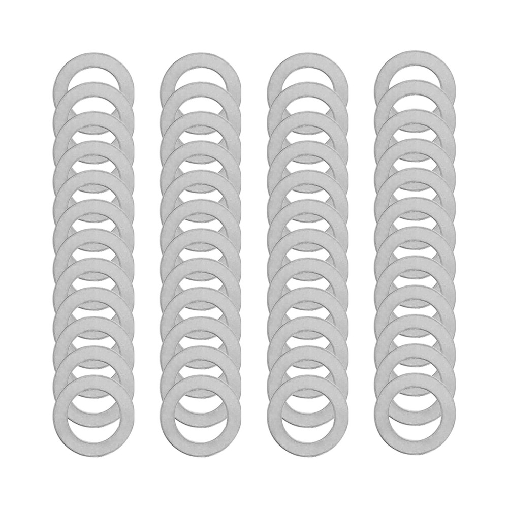 Compatible M10×16MM Steel Shim Washer Set 48pcs (0.1/0.2/0.3/0.5mm Each 12pcs…