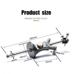 Carpenter’s Marking Tool Dual-Purpose Arc & Straight Line DIY Woodworking Tool