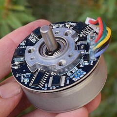 1X BL4825O 4000RPM DC 12V-24V High Torque Dual Sided PWM Speed Brushless Motor