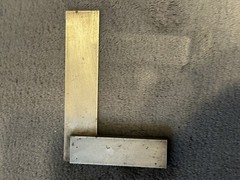 The L.S. Starrett Co. No. 20 Hardened Steel 3” -Square with Straight Edge!!!!