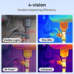 P4 Thermal Camera with Visual Camera for Android 512*384 X³IR Resolution 600℃
