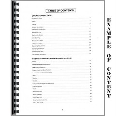 John Deere 6403 6603 Tractor Owners Operators Manual