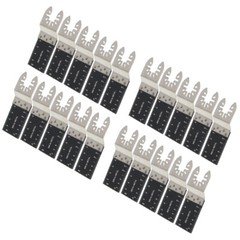 Bi-Metal Oscillating Tool Saw Blades 20 Pcs Multitool Quick Release Oscillating