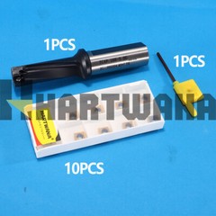 Indexable Carbide Drill 16mm U Drill for Turning Boring and Drilling With Insert