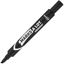 Avery Permanent Markers, Regular Desk-Style Size, Chisel Tip, Water and Wear