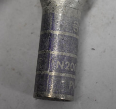 Burndy Purple Die 15 Lug Cooper Crimp YA28-2N 4/0 AWG STR N200 2 Hole 1/2″