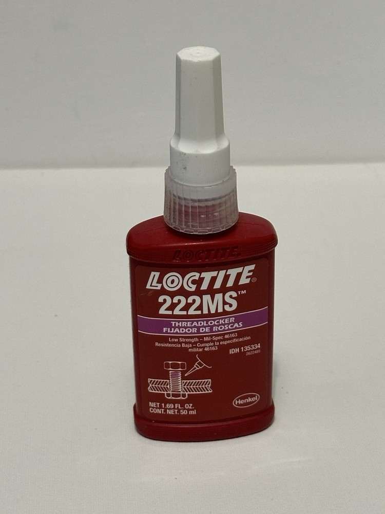Loctite 222MS Low Strength Threadlocker – Purple (442-22241)