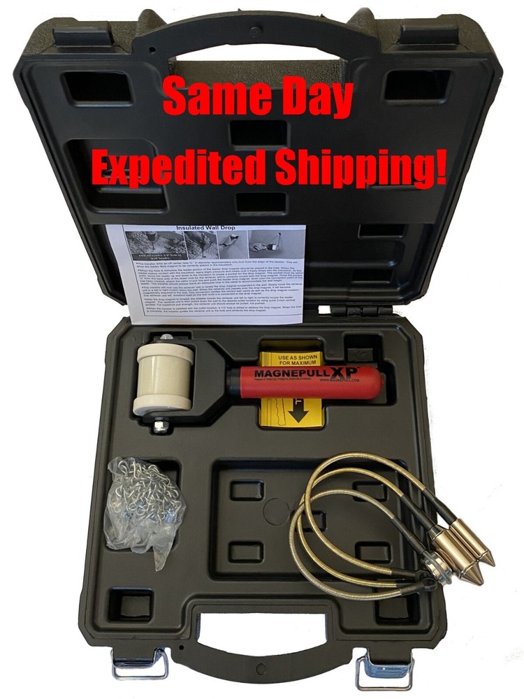 MAGNEPULL XP1000LC 3 Magnets 1/2″ 3/4″ Stud Fishing Cable Wire Puller Tool v2
