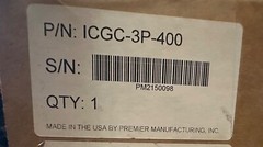BRAND NEW Intersect 400AMP 3 Phase Cam Lok Box for Generators: ICGC-3P-400