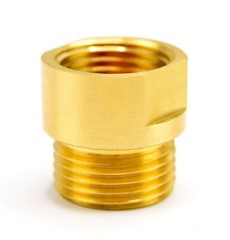 7/8″ Male Pipe x 1/2″ Female Pipe Adapter, Brass, Pipe Fitting