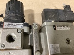 SMC AV4000-N04-Z REGULATOR MANIFOLD NAV4000-N04-5DZ #103F15FML