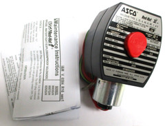ASCO REDHAT, EF8003G001 , SOLENOID , 24-DC , LEADS FACTORY SEALED , SURPLUS