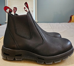 Redback® (Men’s 8 M) (Women’s 9) Easy Escape™ 6″ Pull-On Boots in Black – $190