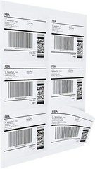 4″x3 1/3″ Laser Ink Jet Blank Address Shipping Labels Self Adhesive 6 per sheet