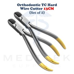 2 X Orthodontic Braces Pin Pliers Dental Hard Wire Cutter TC CE