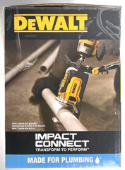 [NEW] (DWAPVCIR) Dewalt IMPACT CONNECT PVC/PEX Pipe Cutter Attachment