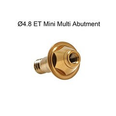 Titanium Dental Multi-Unit Straight Abutment 4.8 Fit Hiossen Osstem Mini/Regular