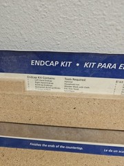 Lot Of 4 Pieces VT Dimensions Barc Kitchen End Splash Cap Kit Ouro Romano Vtg