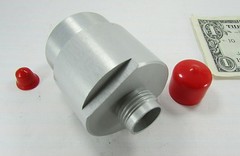 New Unknown Aluminum Spring Valves from Semiconductor Plant 1/8 NPT 250 PSIG Max