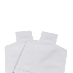 200 White/Gray Striped Aluminum Retail Packaging Pouch for Creamy Peanut Butter