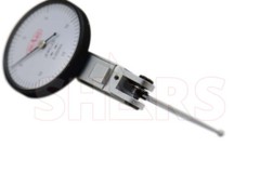 Shars 1.5” White Face Dial Test Indicator .030 0-15-0 .0005” 44mm Long Probe !]