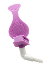 2pcs Dental Saliva Suction Tube Bite Block Isolation Mouth Silicone Dryshield