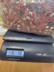 Hosiden PCB Mount Dual RCA Jacks NOS JPJ0811-01-230 3.7 pounds Bulk bag