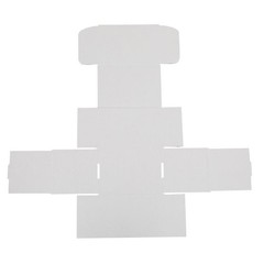 500 – 6x4x4 White Corrugated Shipping Mailer Carton Packing Fold Box