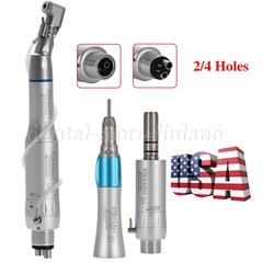 Dental Slow Low Speed Handpiece Straight Contra Angle Air Motor 2/4 ns NSK Style
