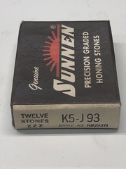 Sunnen K5-J93 (Same As K5J93N) Twelve Pieces Precision Graded Honing Stones
