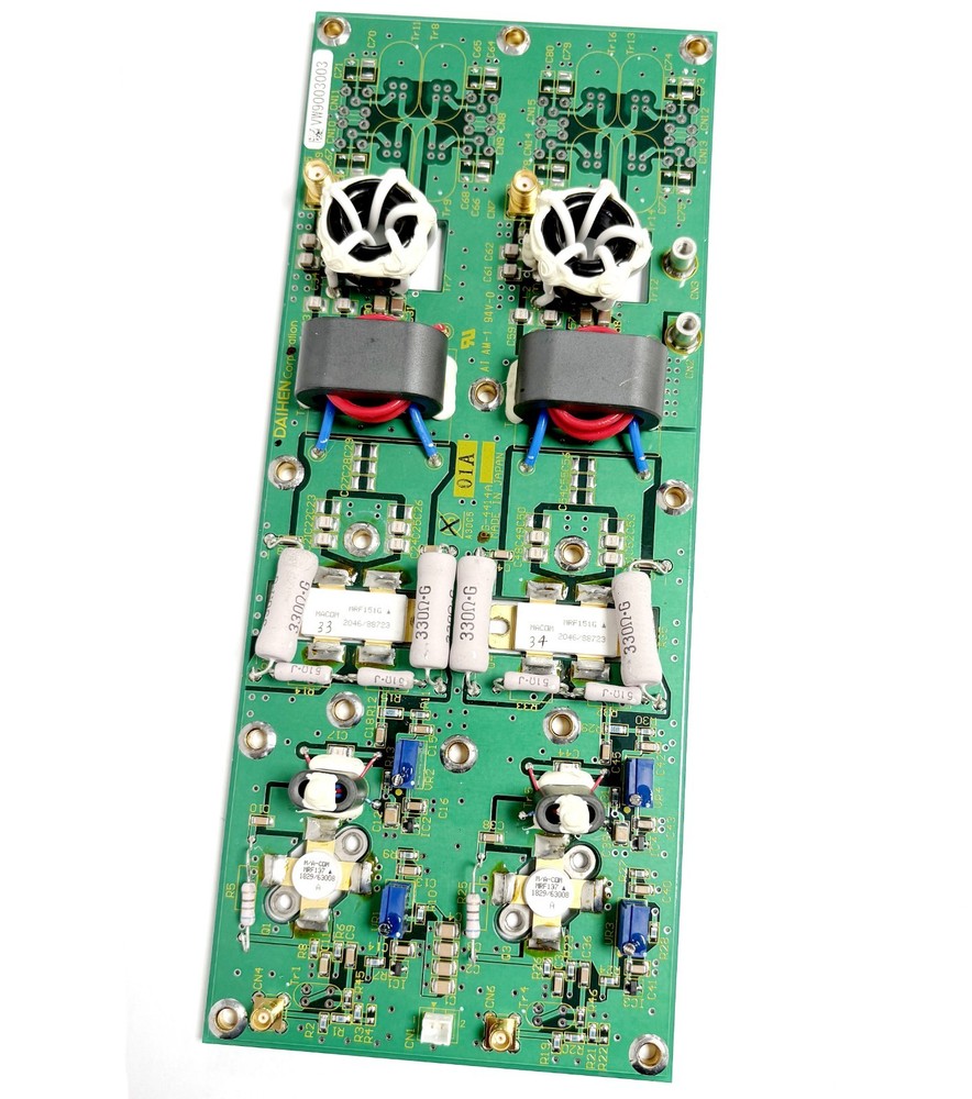 offering a very linear power amplifier pallet with original MACOM MRF151G MRF137