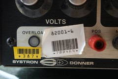 Vintage Systron Donner PLS 50-1 Power Supply | US Navy Asset | Cold War Era Work