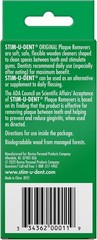 Stim-U-Dent Wooden Dental Picks Mint Flavor Travel Packs of 600 for Plaque Re…