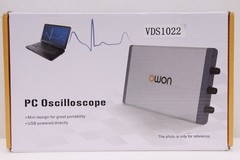 Owon Virtual PC Based USB Oscilloscope VDS1022I Isolated 2CH 25MHz Brand New Box