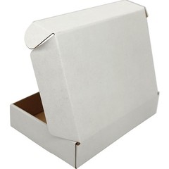 8x6x2 inches Small Shipping Boxes Set of 25 – White Mailer Corrugated Cardboa…