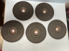 Flexovit 7 x 1/4 x 7/8 Type 27 Grinding Wheel Part # A5356 Metal Fast Cut