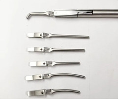 1Pcs Laparoscopic Bulldog Clamp With 6 Clips For Surgical Instrument CE Approved