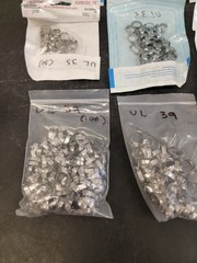 Molar Bands. Dental, Stainless, Various Sizes- 300+ Count (Z9)