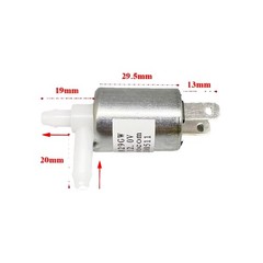 2Pcs DC 12V Mini Electric Solenoid Valve Normally Closed Water or Air Valve NEW