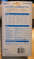 Supco DDM55 Digital Manometer – New – READ ALL