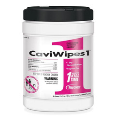 CaviWipes1 Surface Disinfectant Towelettes 160 Canister- Case of 12, 13-5100