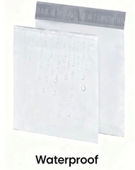 #7 19×24 Poly Mailers Plastic Envelopes Shipping Bags White 300 Pieces